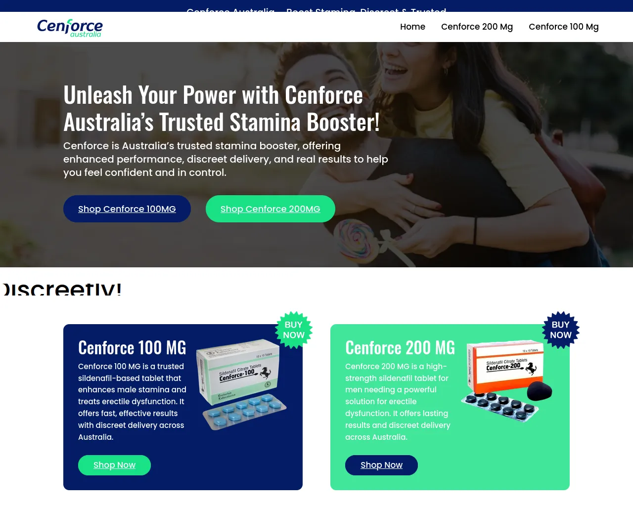 Screenshot of cenforceaustralia.com