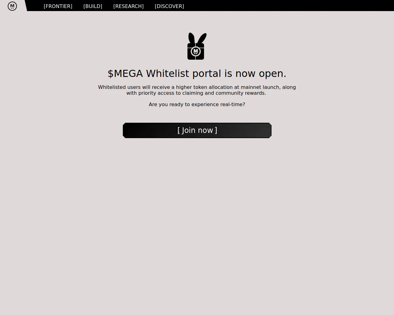 Screenshot of mega-whitelist.com