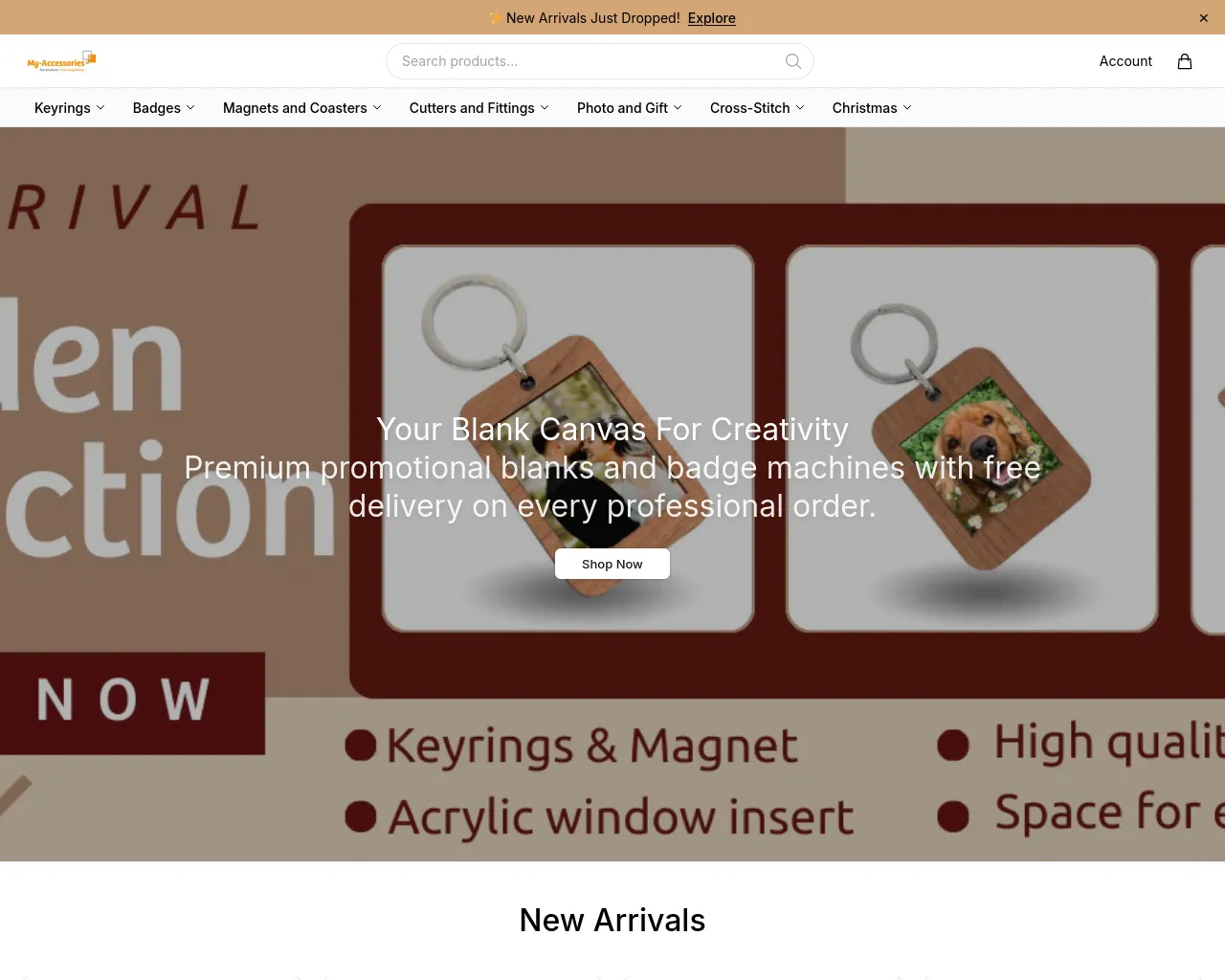Screenshot of acclane.shop