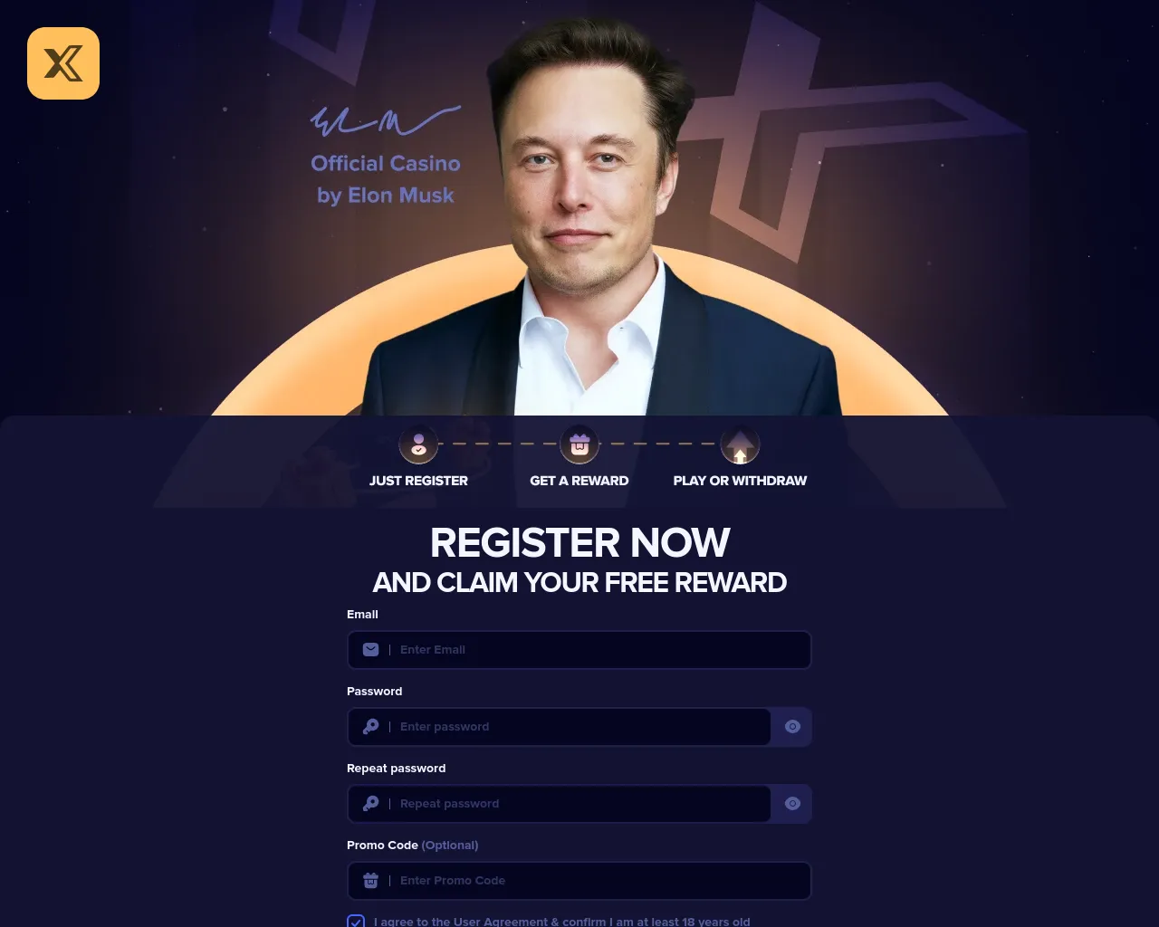 Screenshot of em-gambler.com