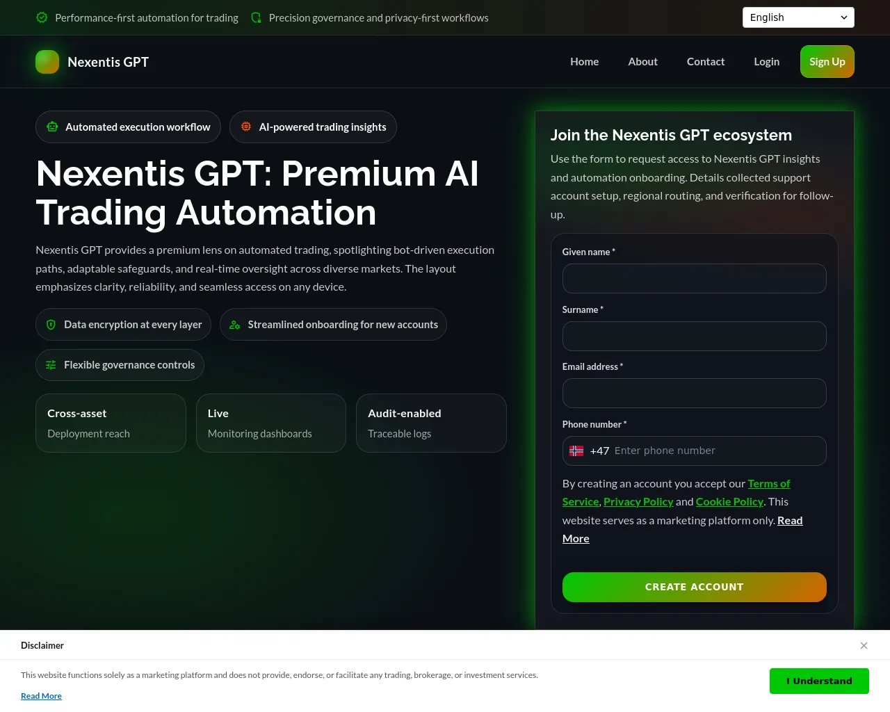 Screenshot of nexentisgpt.click