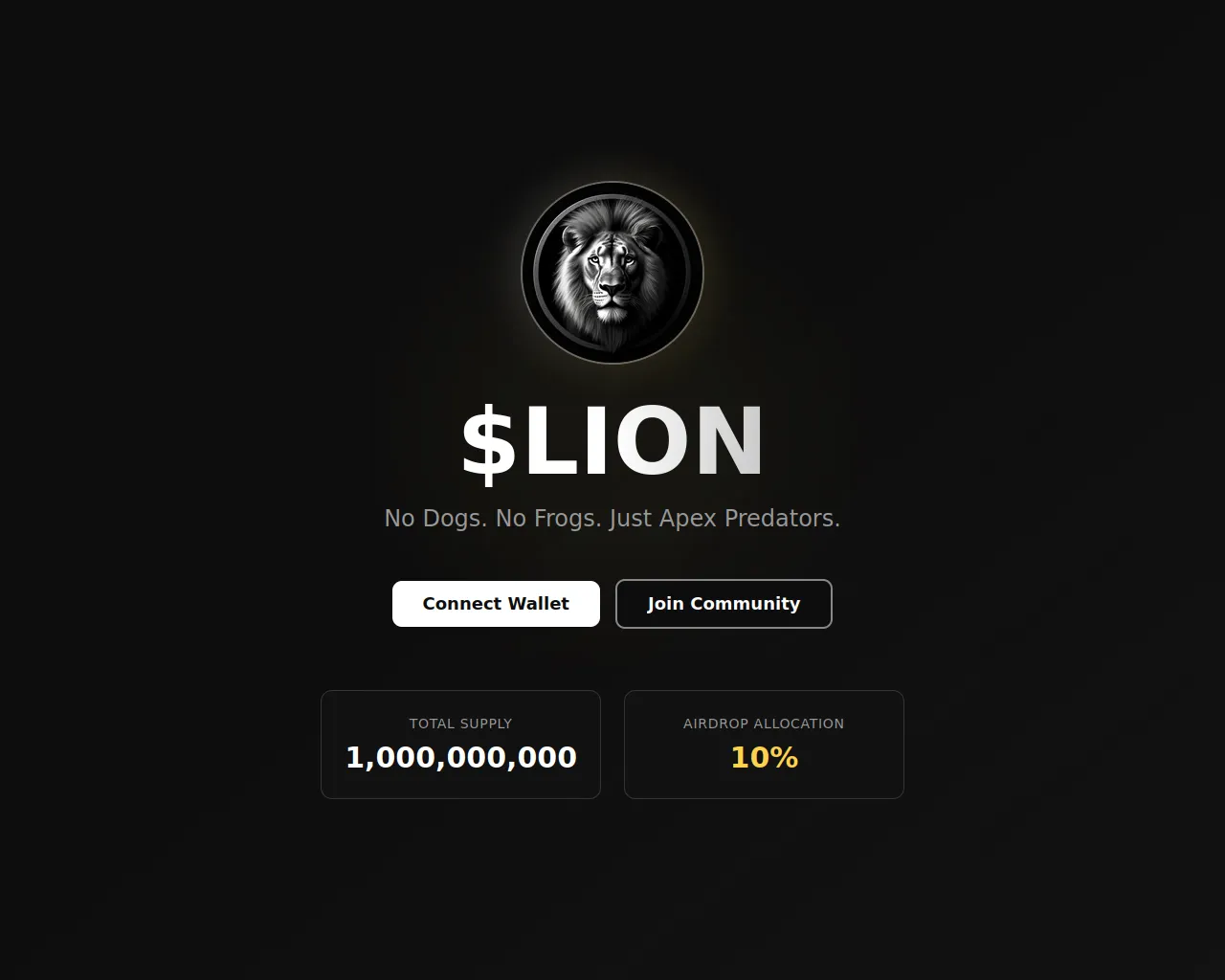 Screenshot of itthelion.xyz