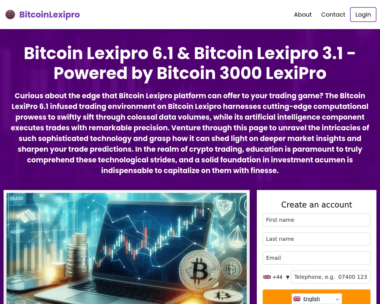 Screenshot of bitcoinlifestyle.org