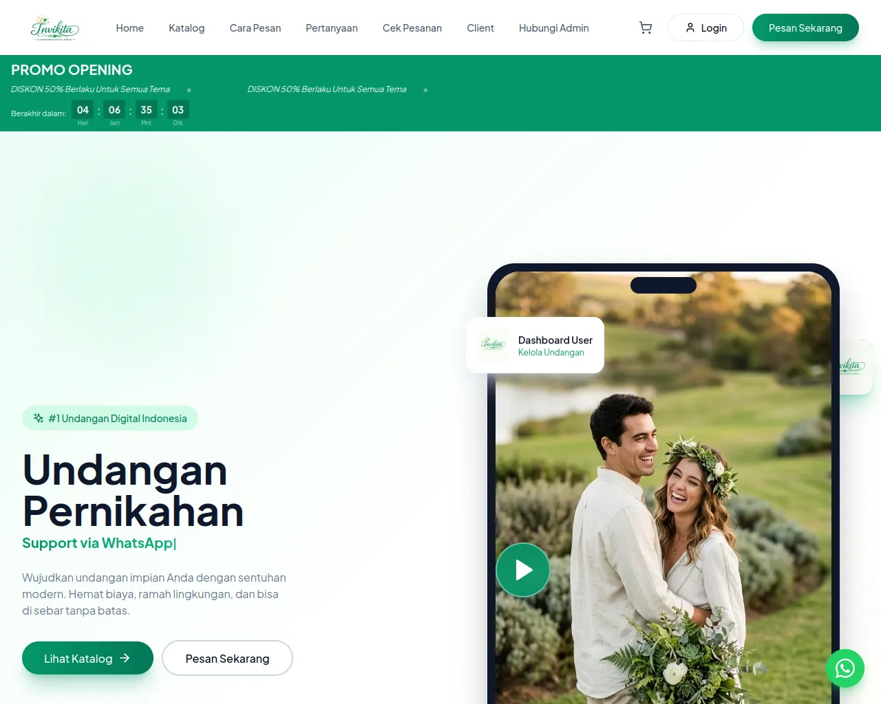 Screenshot of invikita.id