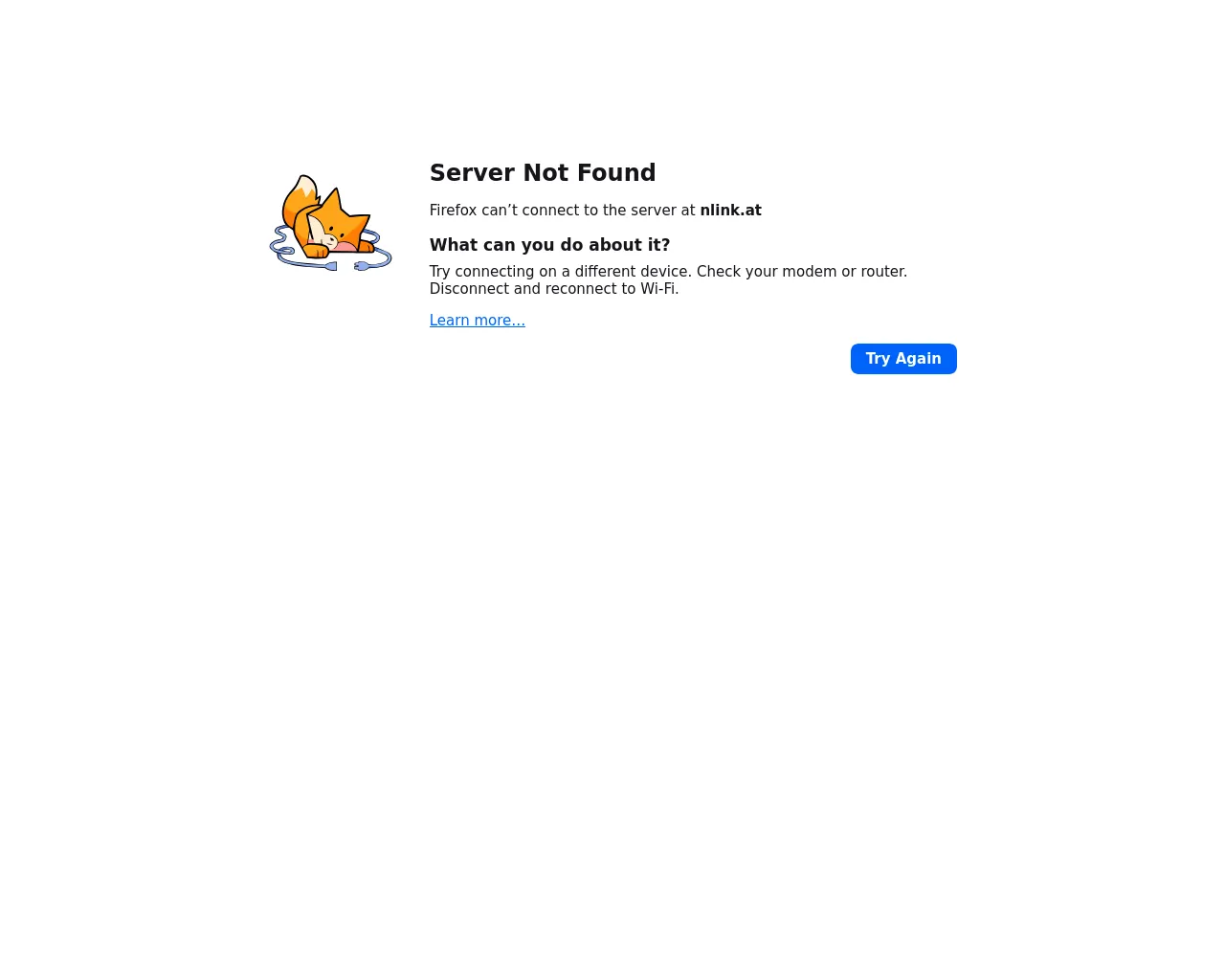 Screenshot of nlink.at