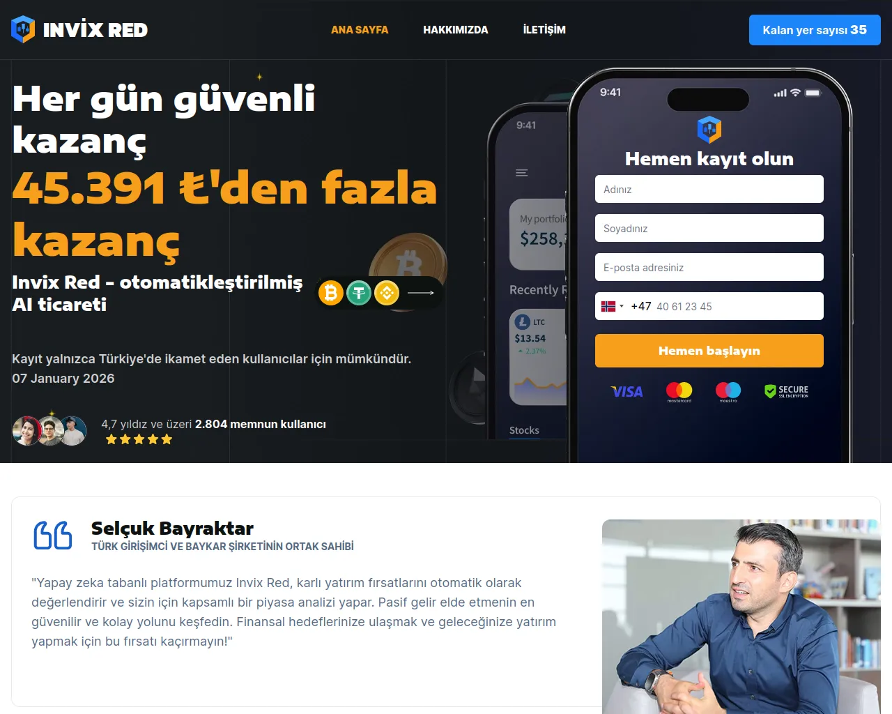 Screenshot of invixred.com