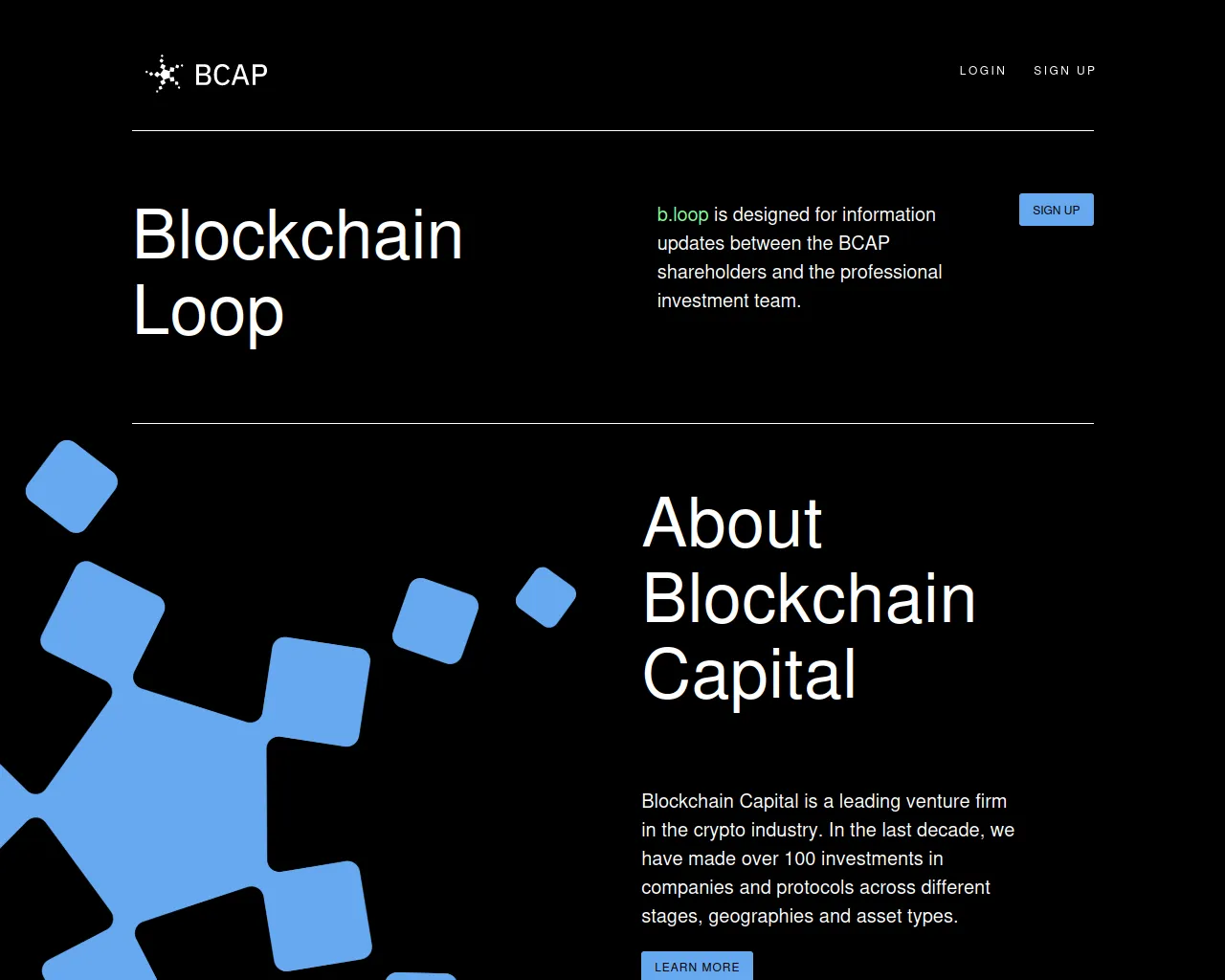 URLQuery capture for blockchainloop.com