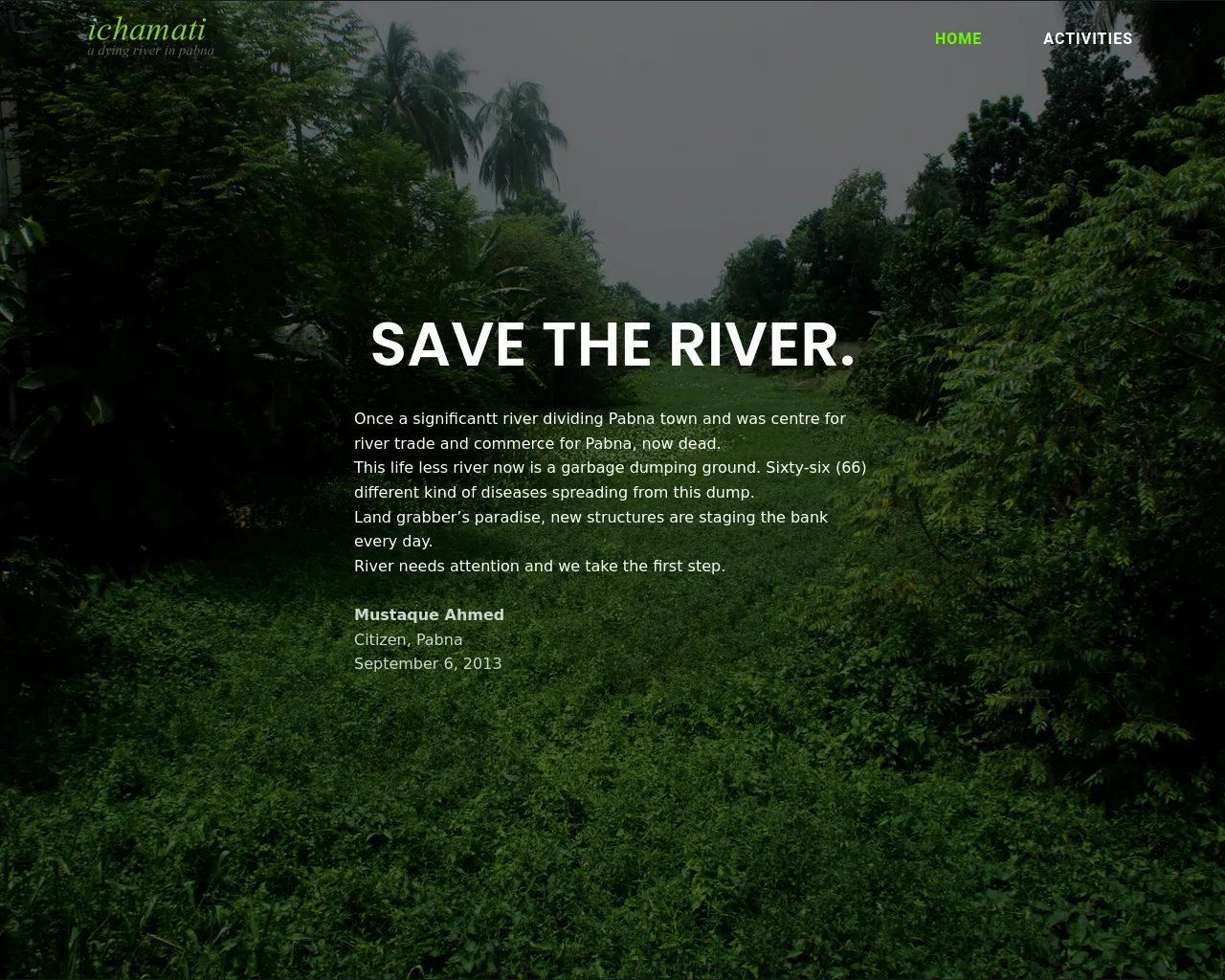 Screenshot of ichamati.org