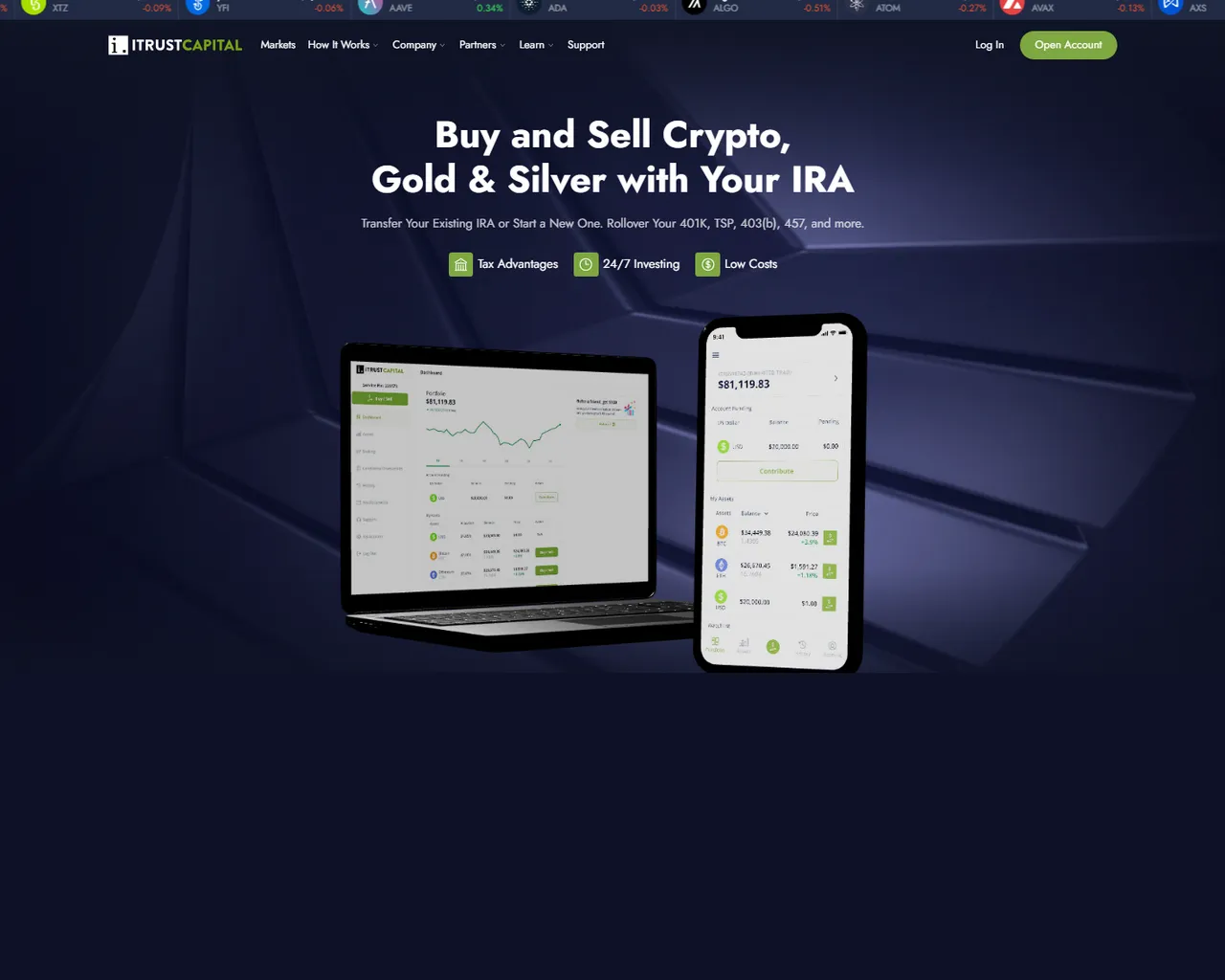 Screenshot of itrusscpietal-login.webflow.io