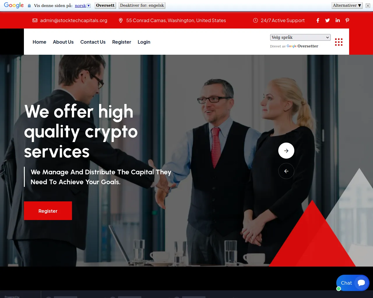 Screenshot of stocktechcapitals.org
