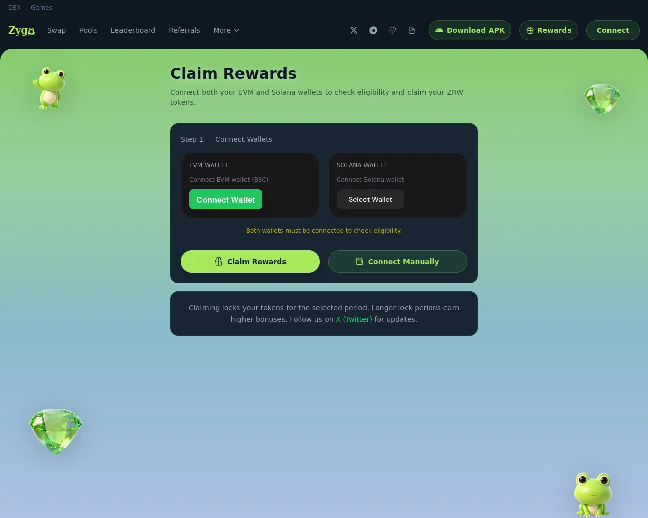 Screenshot of zygorewards.app