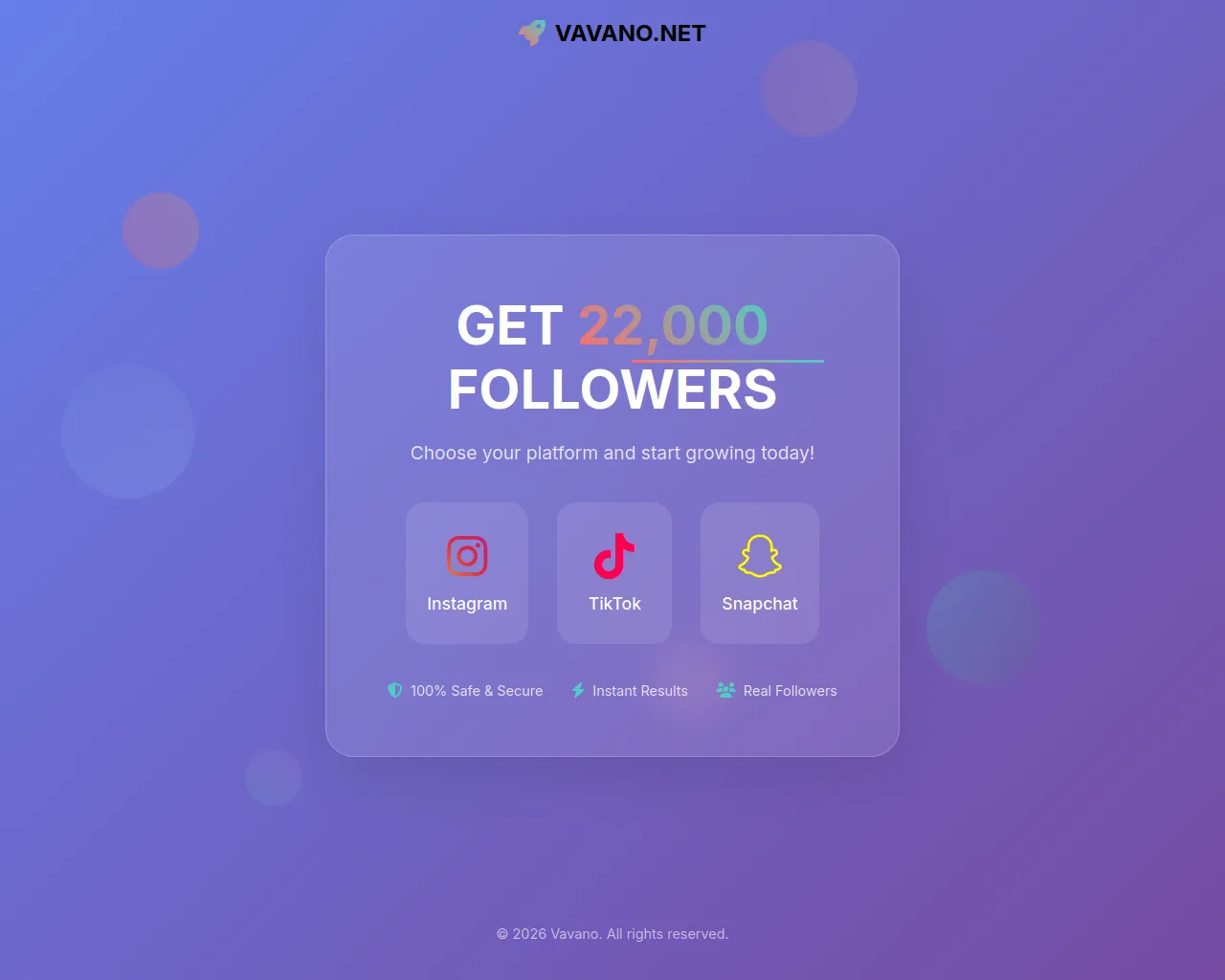 Screenshot of vavano.net