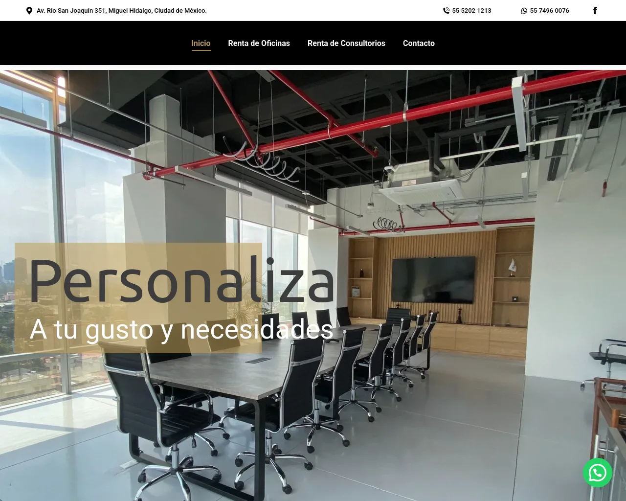 Screenshot of espacio351.com