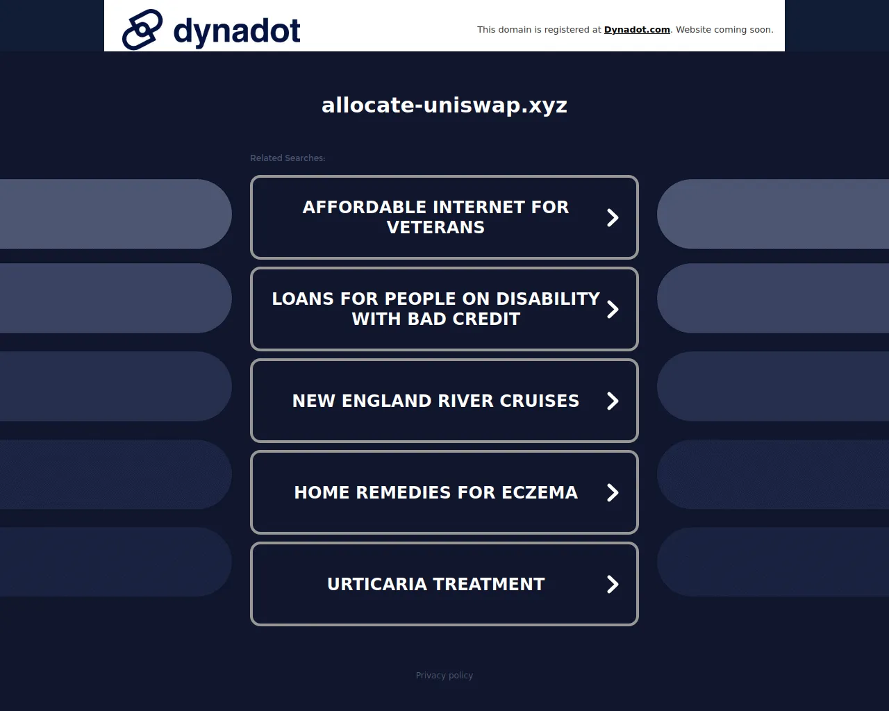 Screenshot of y8gt.allocate-uniswap.xyz