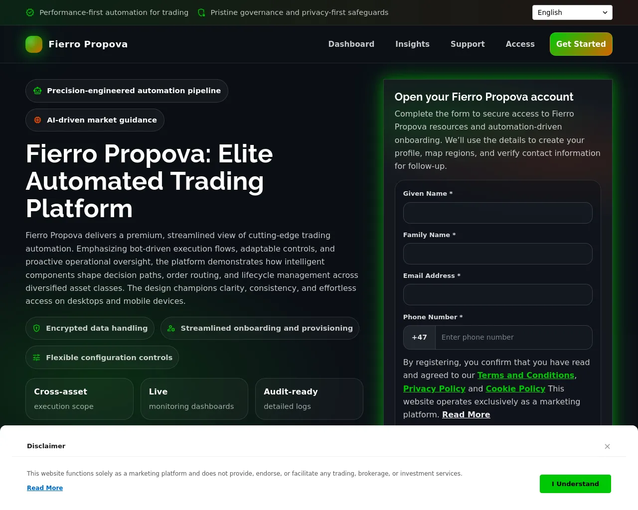 Screenshot of fierropropova.pro