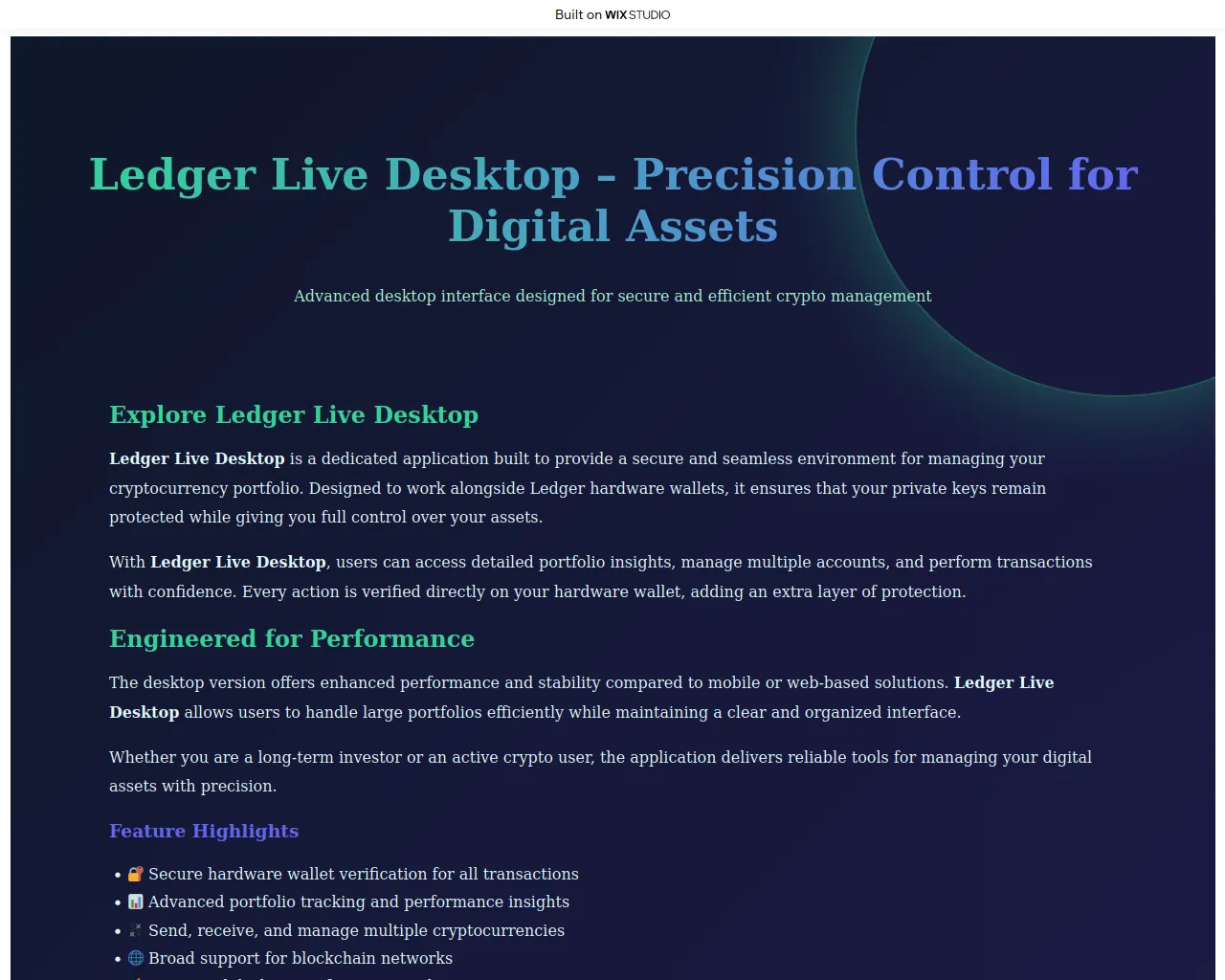 Screenshot of beta-desktop-en.wixstudio.com