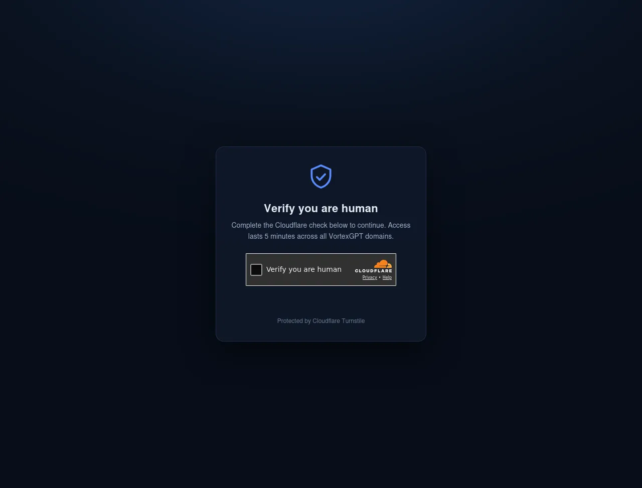 Screenshot of event.vortexgptcom.com