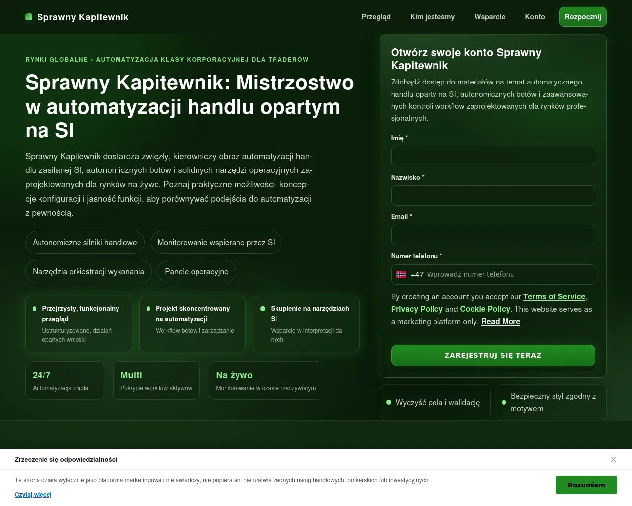 Screenshot of sprawnykapitewnik.digital