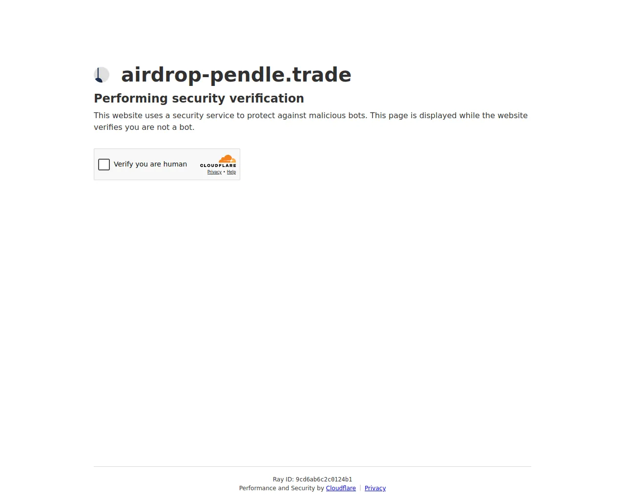 Screenshot of airdrop-pendle.trade