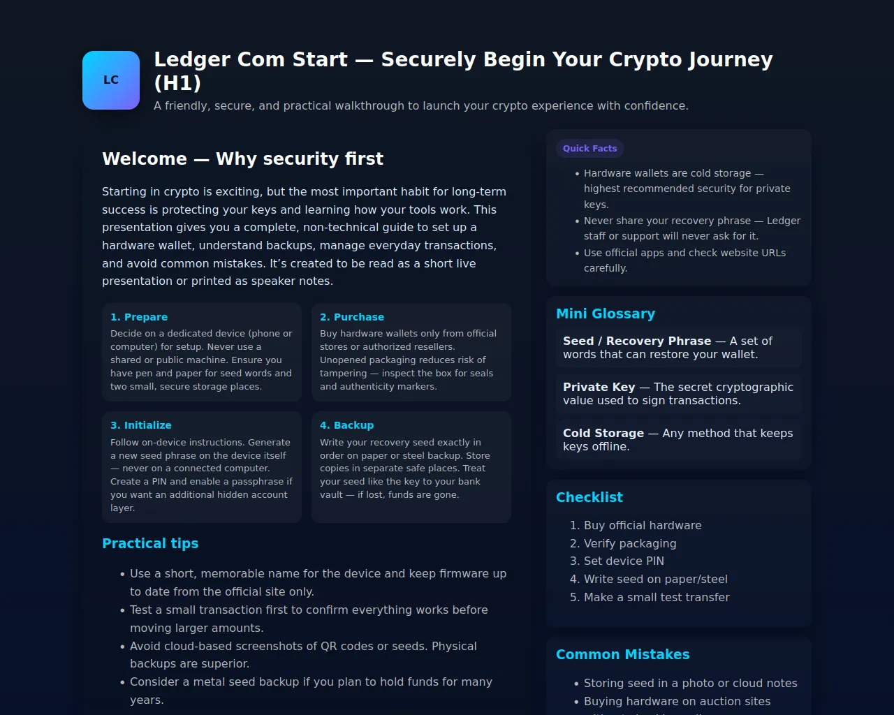 Screenshot of start-en--ledger-io.pages.dev