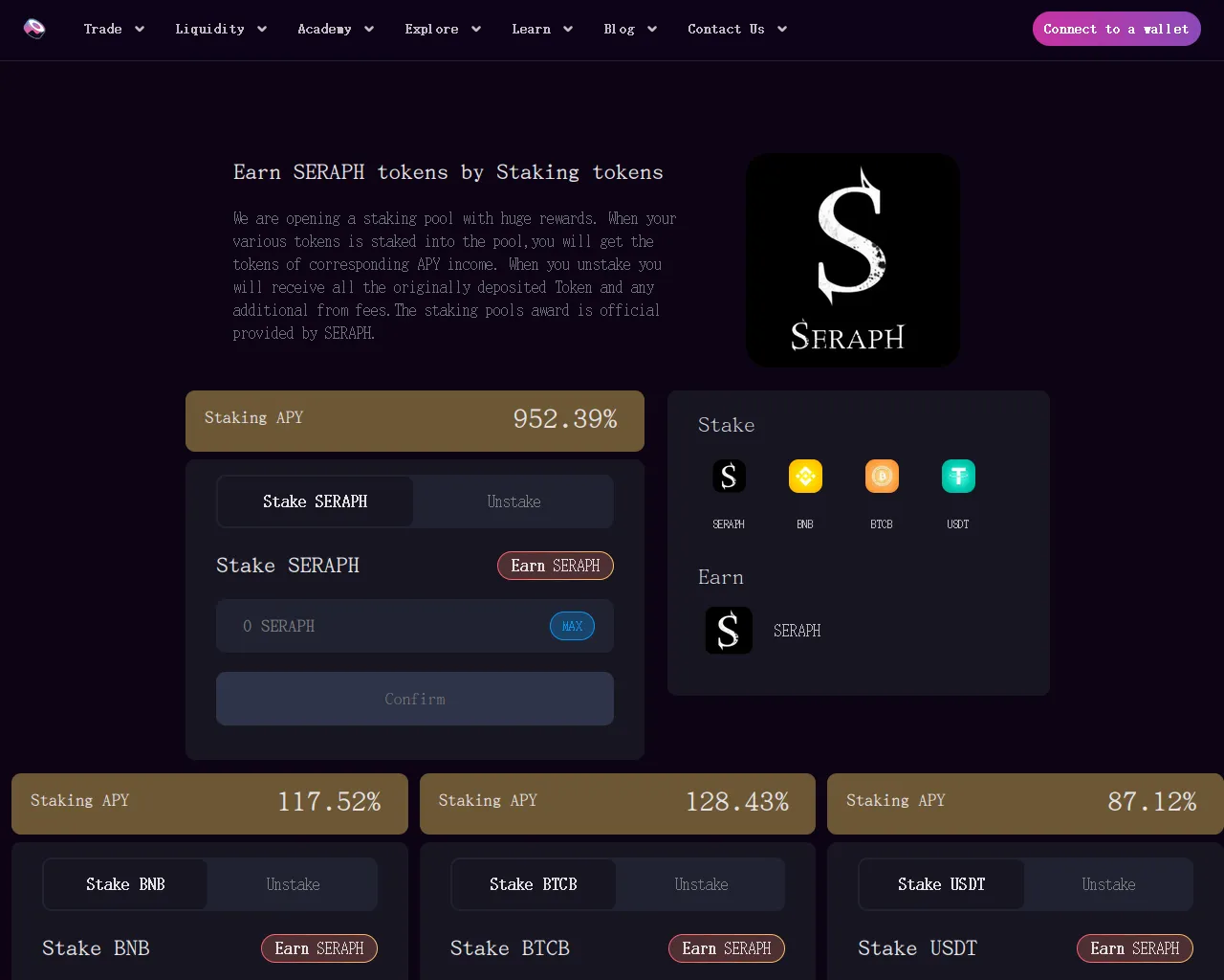 Screenshot of sushi-seraph.top