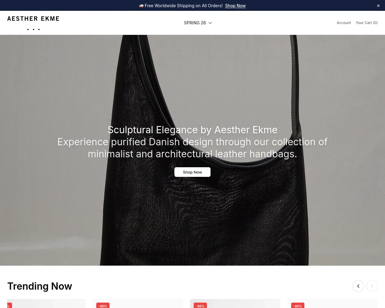 Screenshot of aestherekme.shop