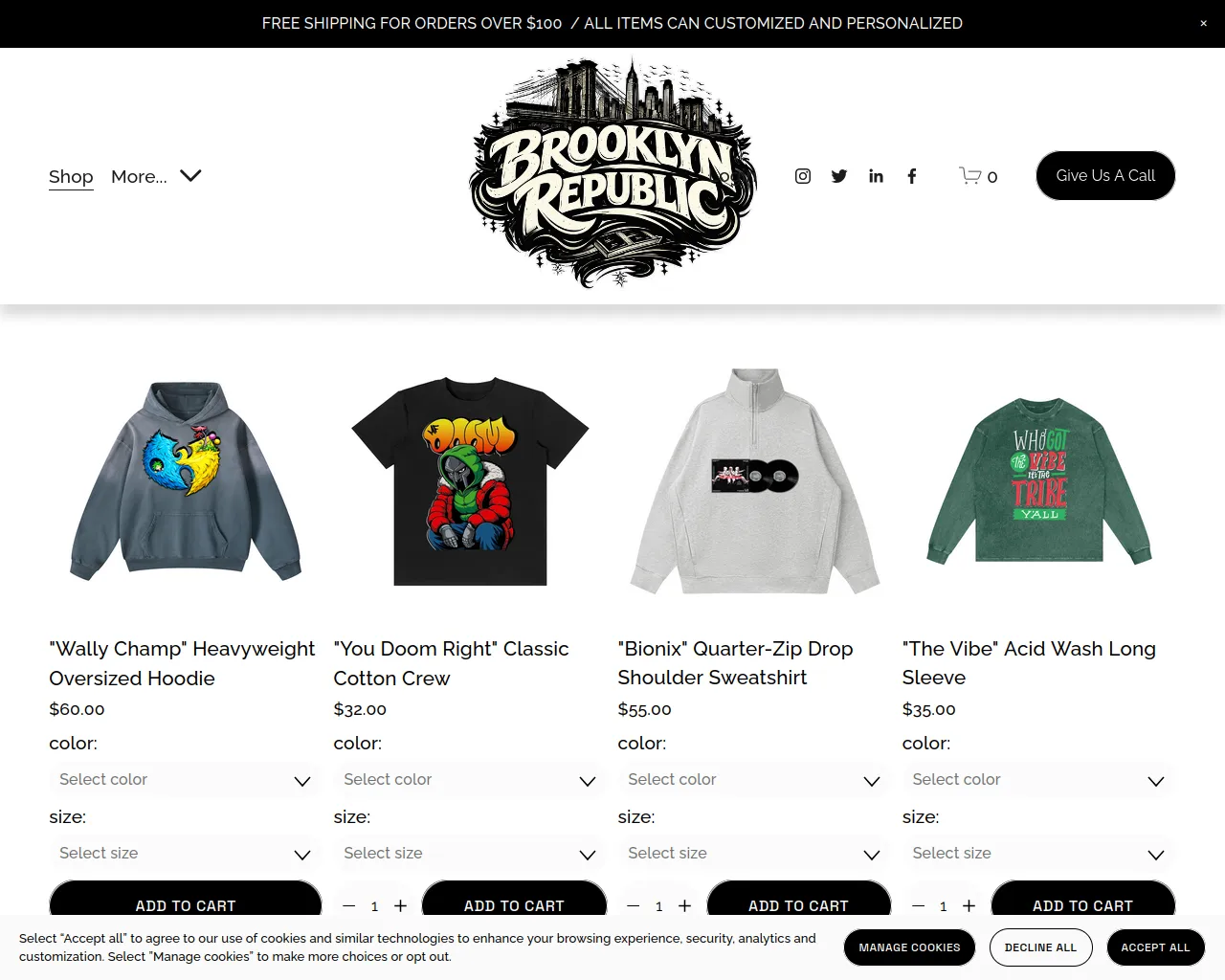Screenshot of bklynrpblc.com