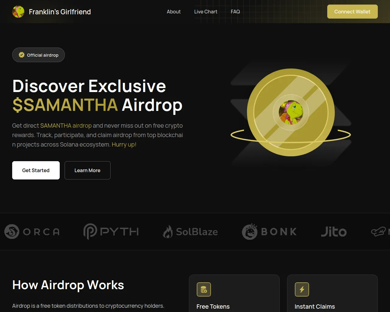 Screenshot of samanthadrop.top