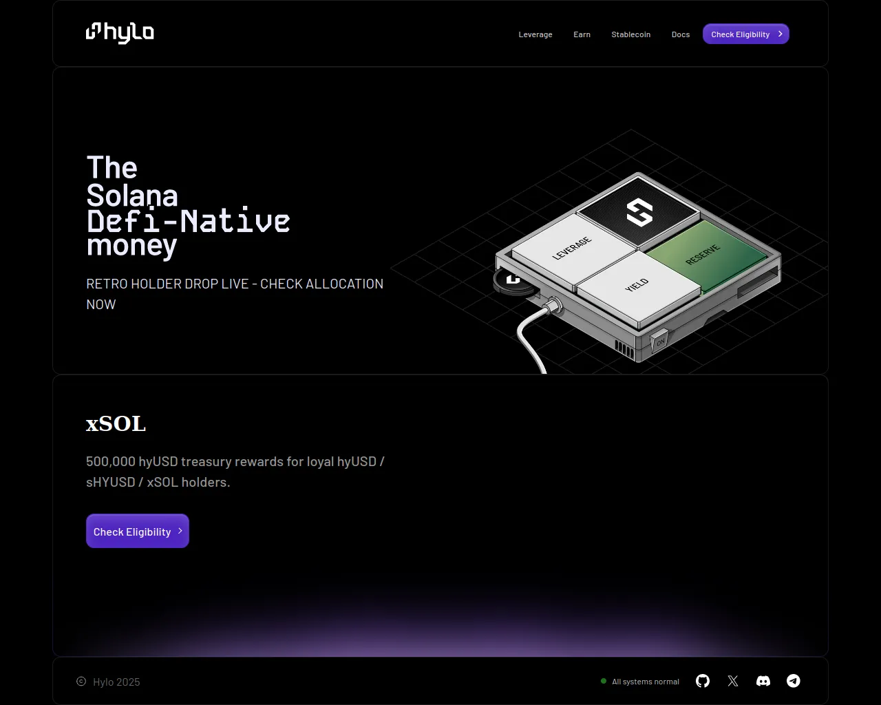Screenshot of app-hylo.com