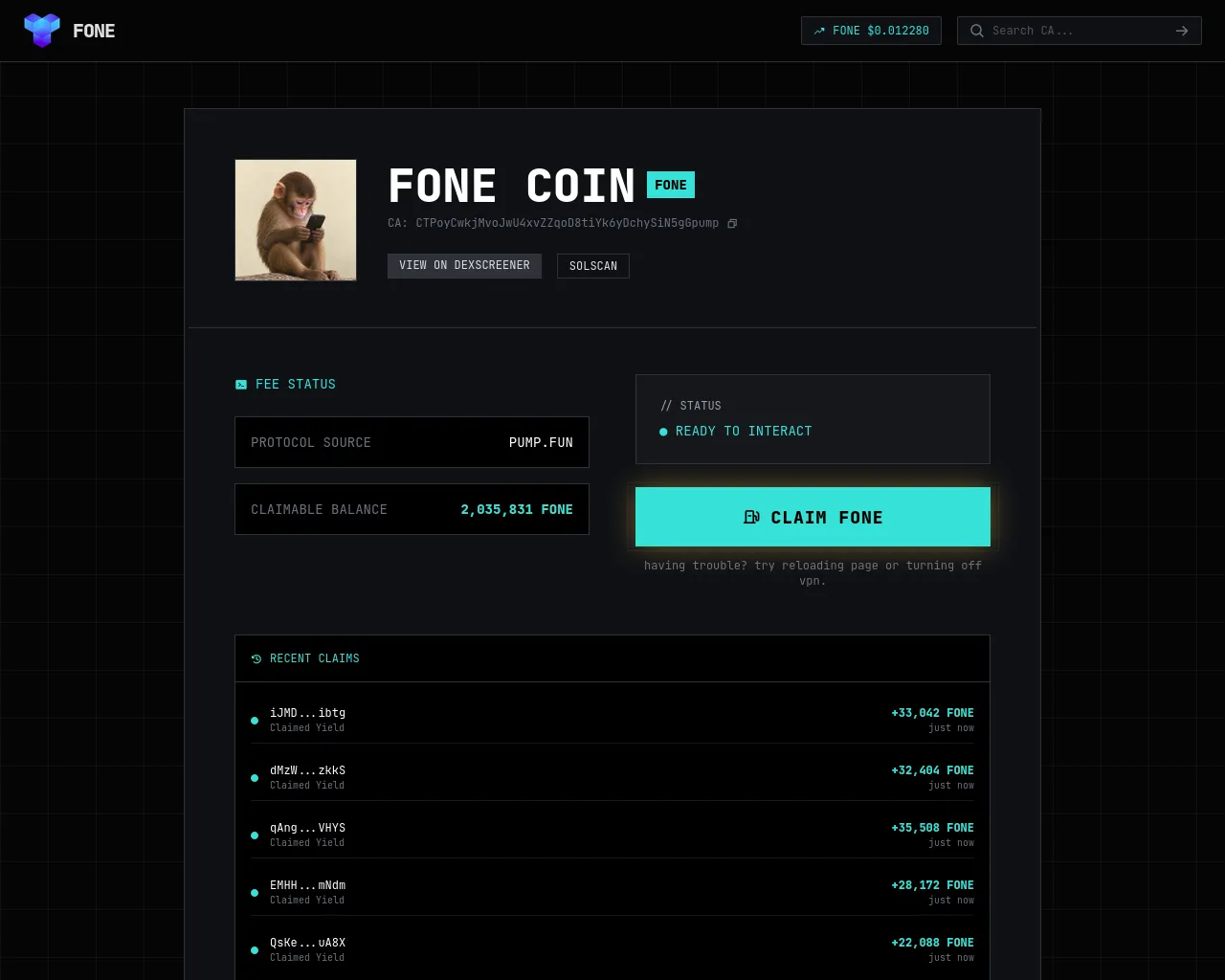 Screenshot of apeon-portal.com