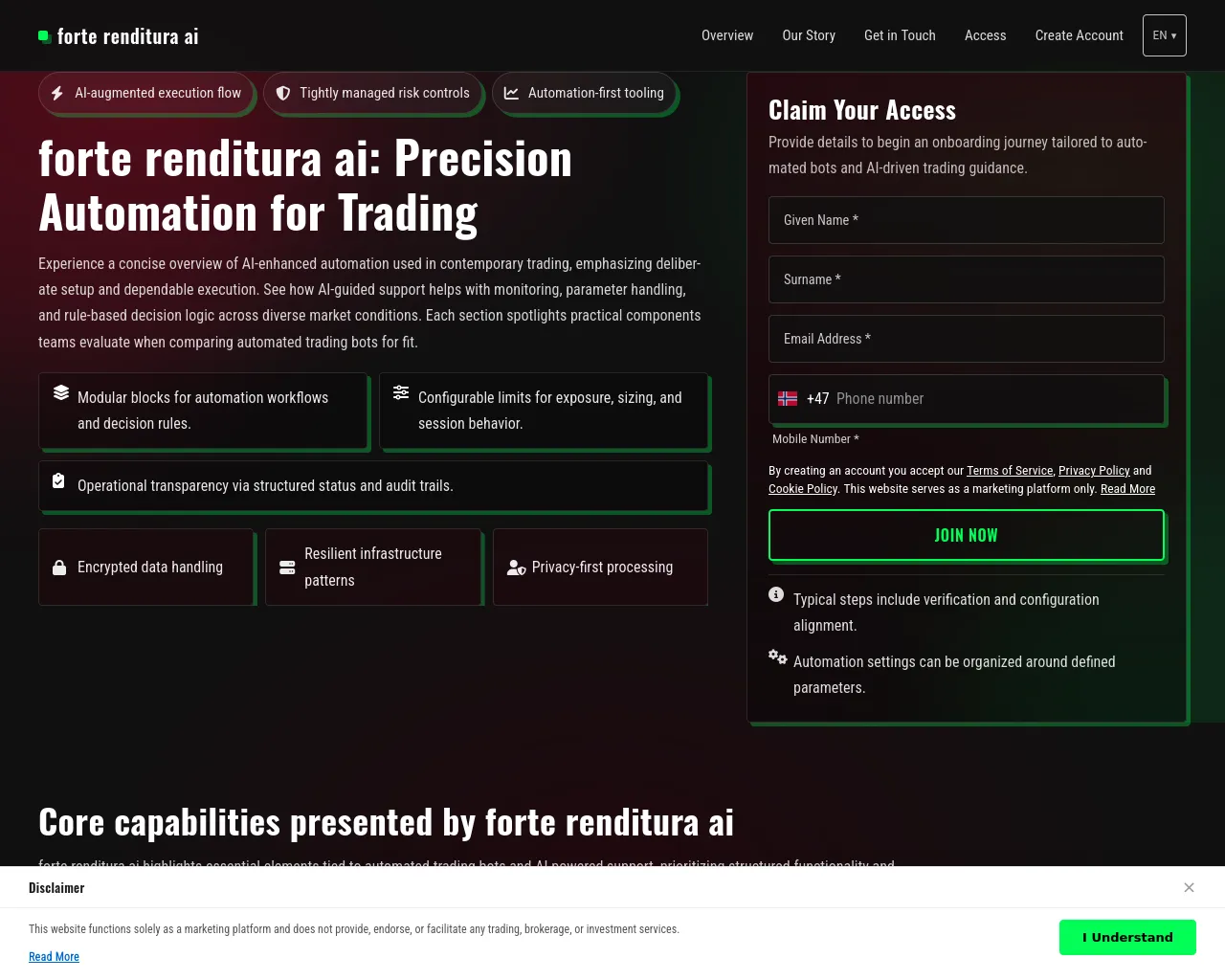 Screenshot of forterendituraai.shop