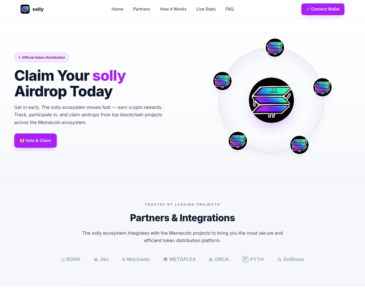 Screenshot of my.aidrops.fun