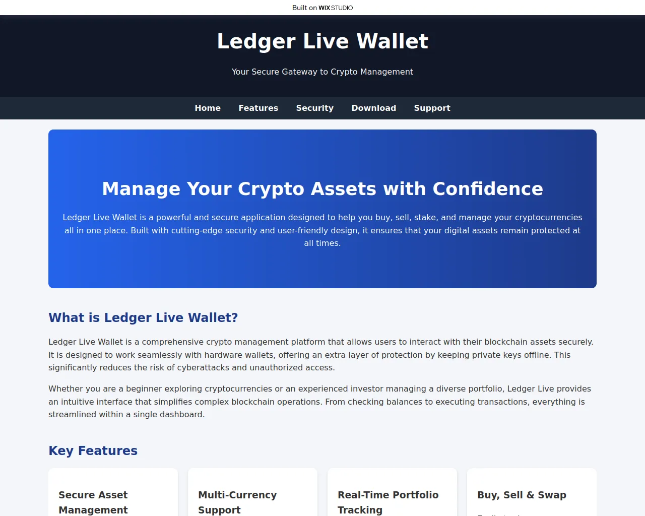 Screenshot of homelive-cdnldgr.wixstudio.com