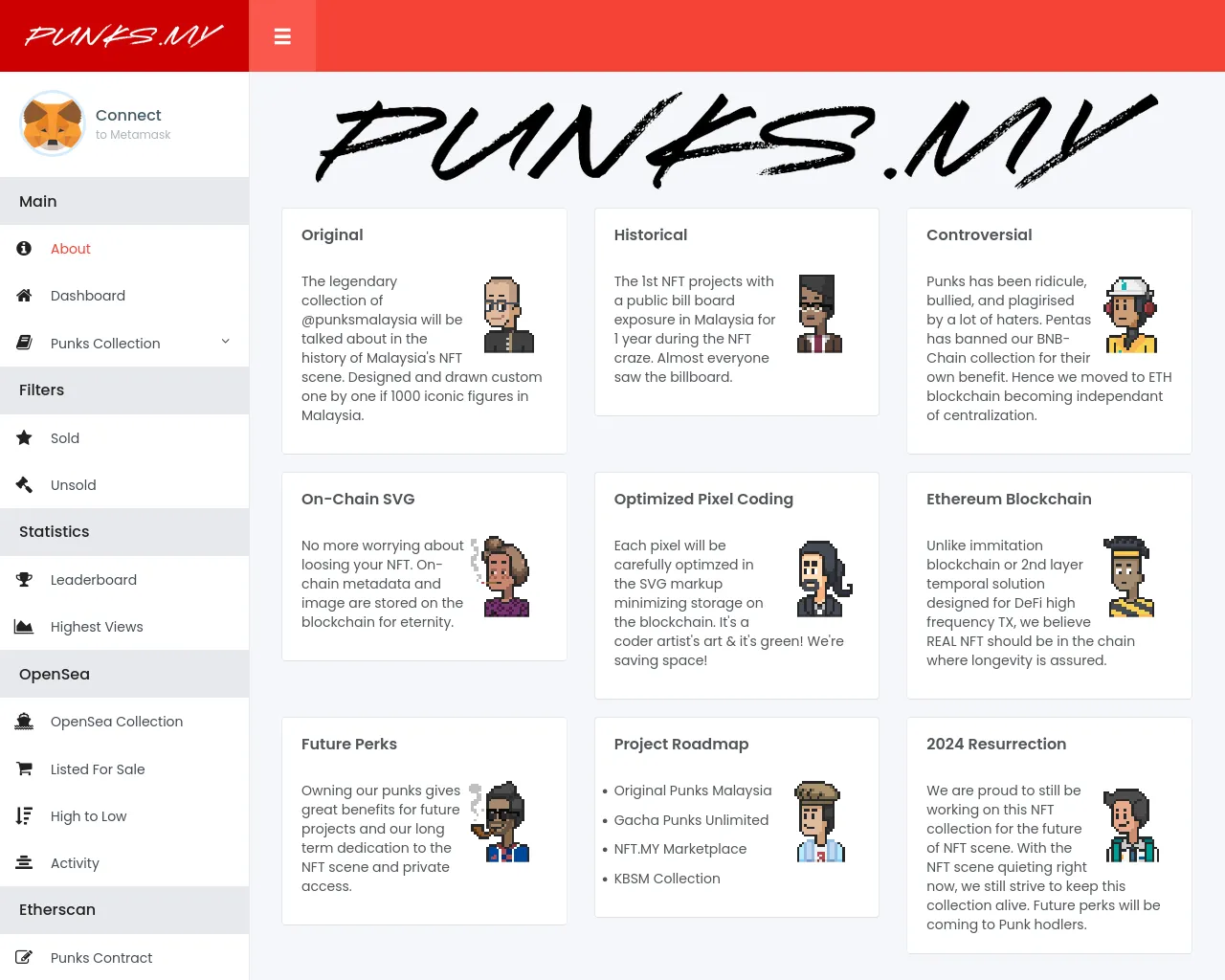 Screenshot of malaysianft.com