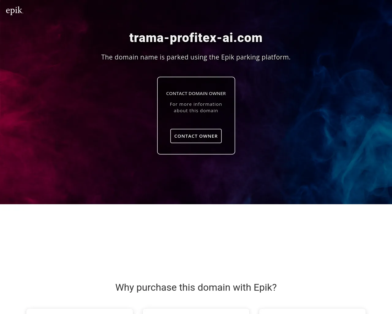 Screenshot of trama-profitex-ai.com