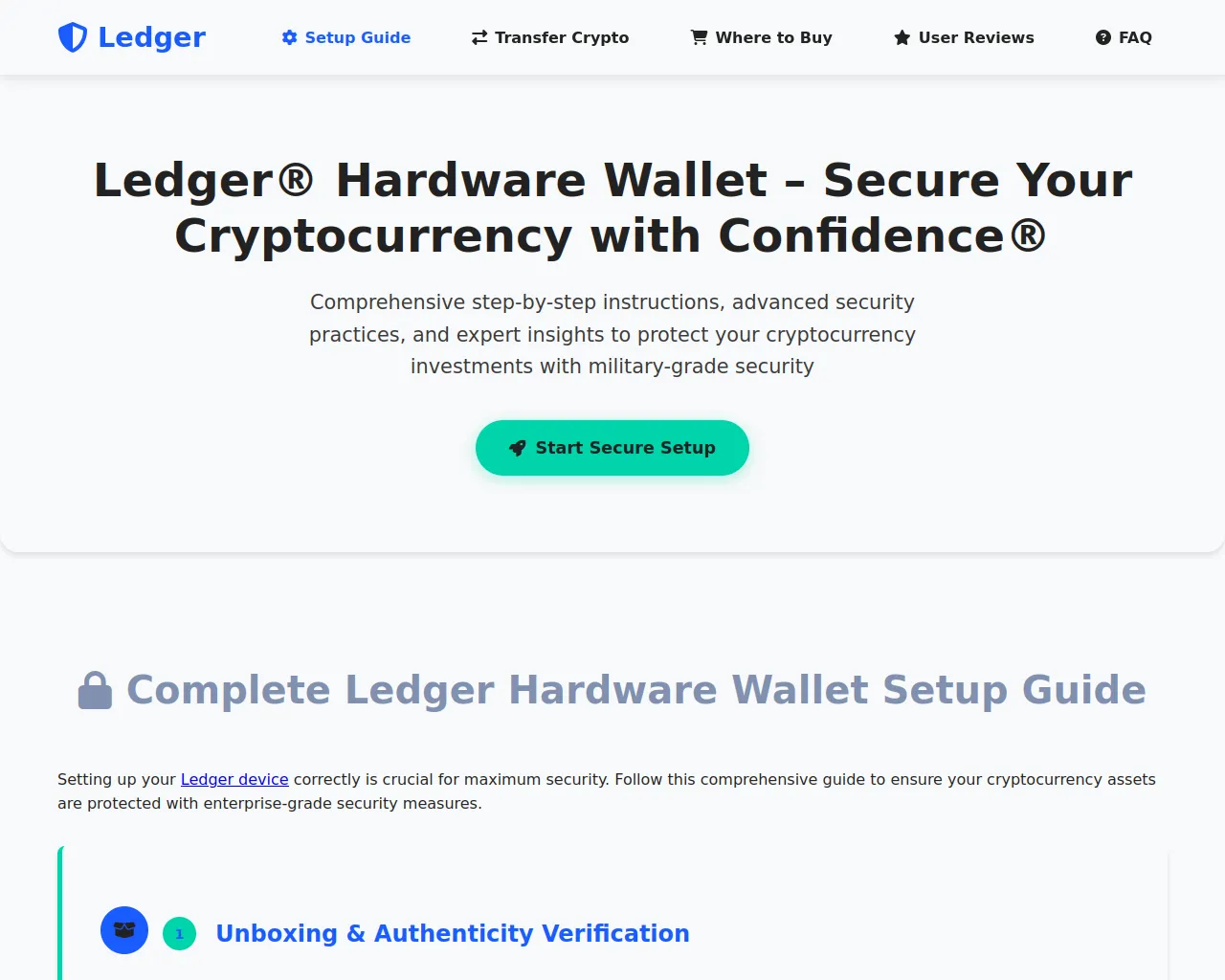 Screenshot of es-ldger.co