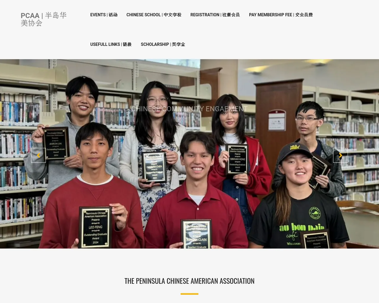 Screenshot of pcaa-va.org
