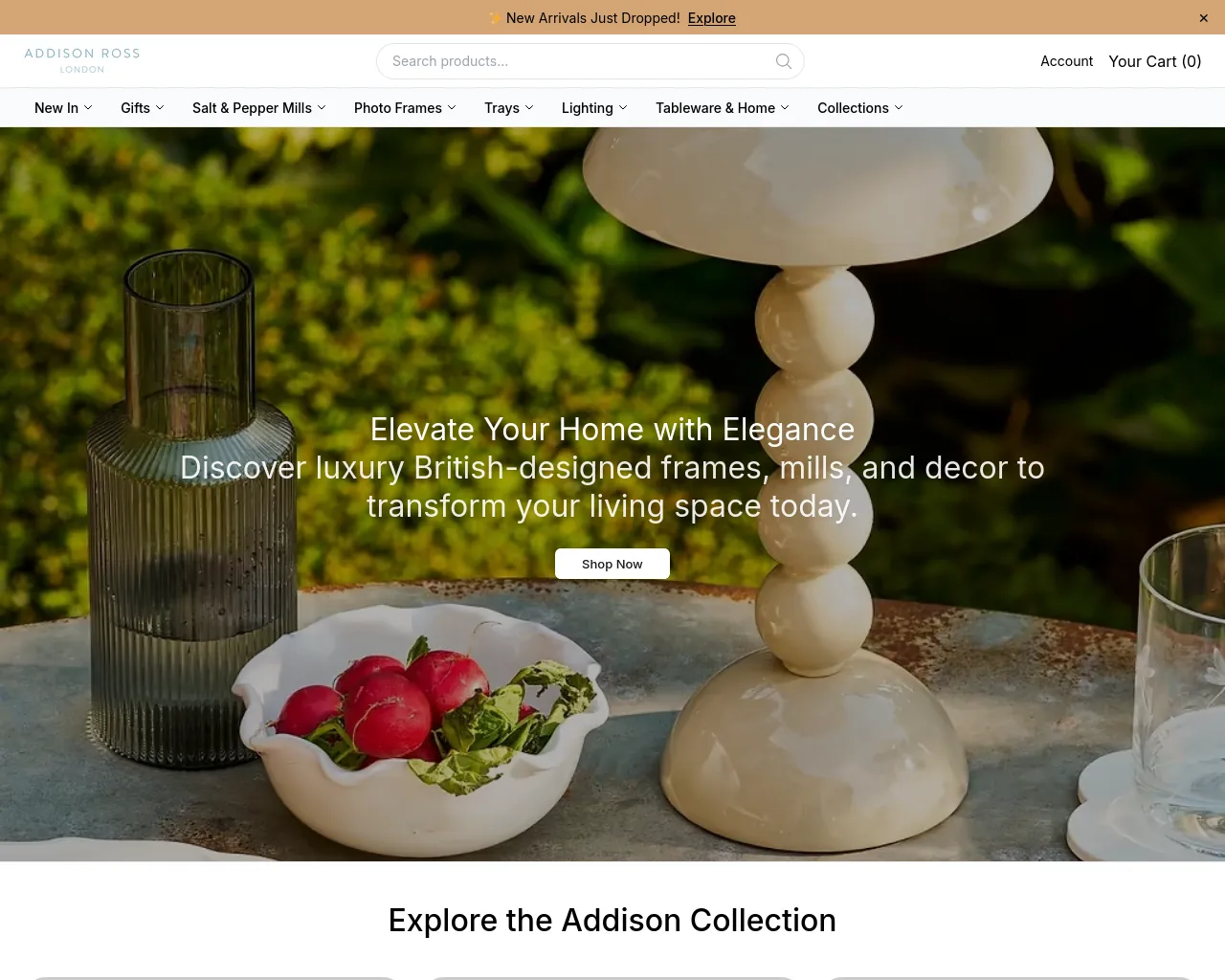 Screenshot of addisonrossusaofficial.shop