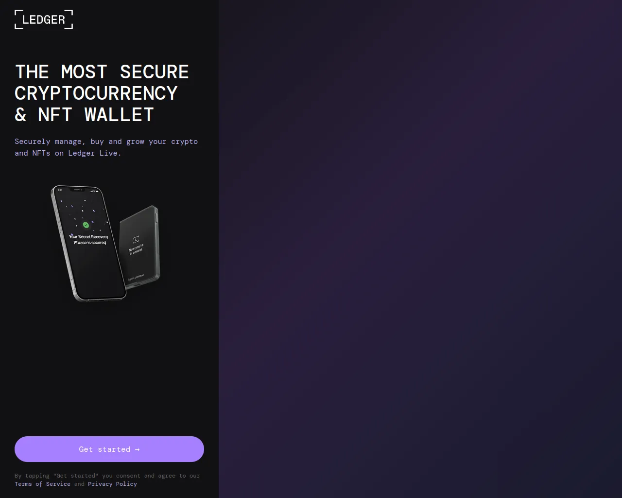 Screenshot of www-ledger-app.live