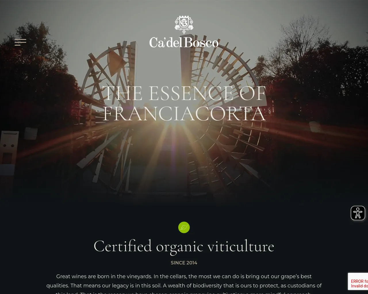 Screenshot of cadelbosco.live