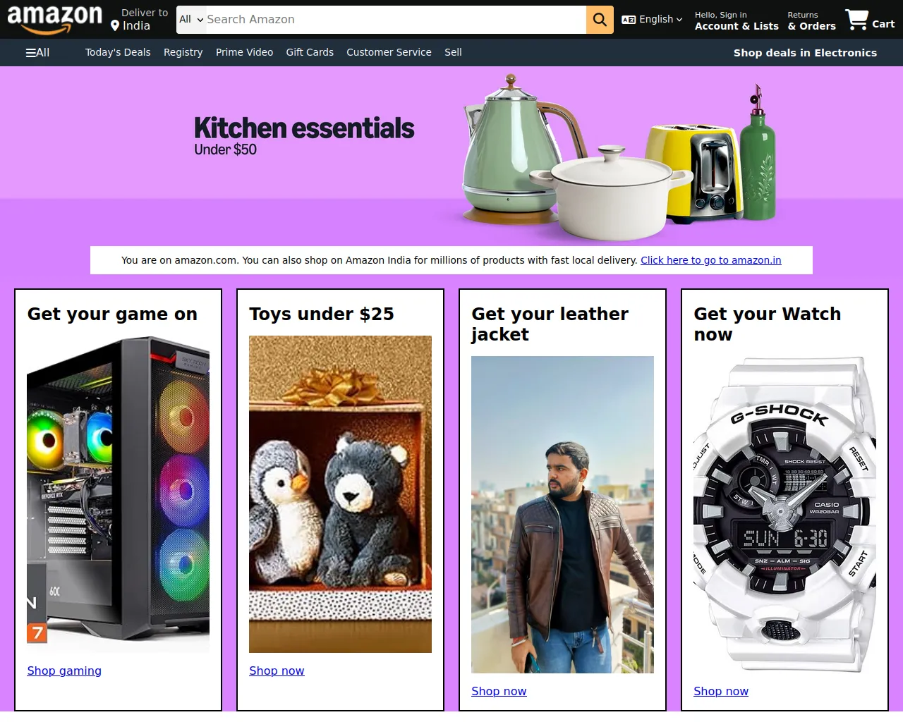 Screenshot of amazon-tau-ecru.vercel.app