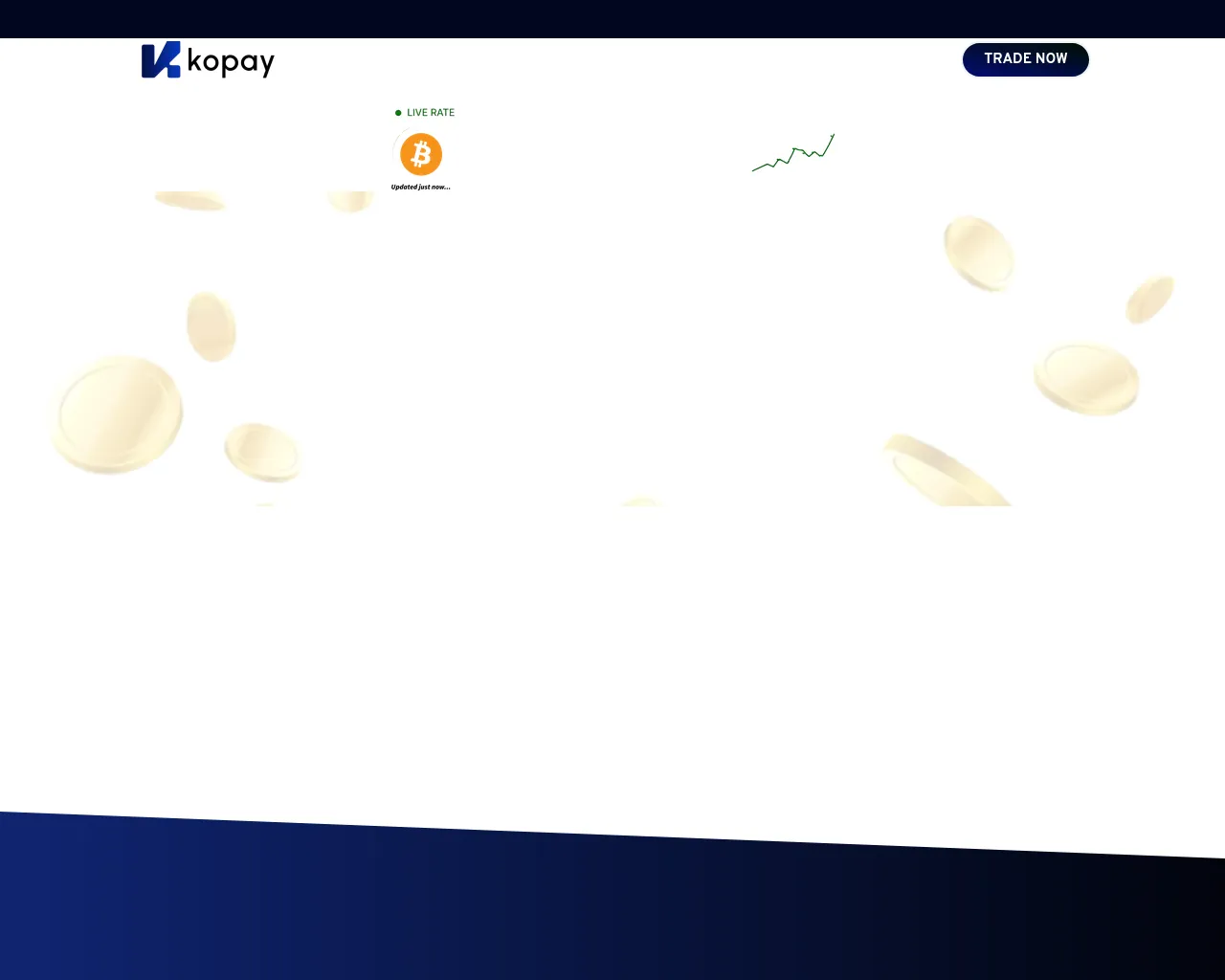 Screenshot of kopayexchange.com