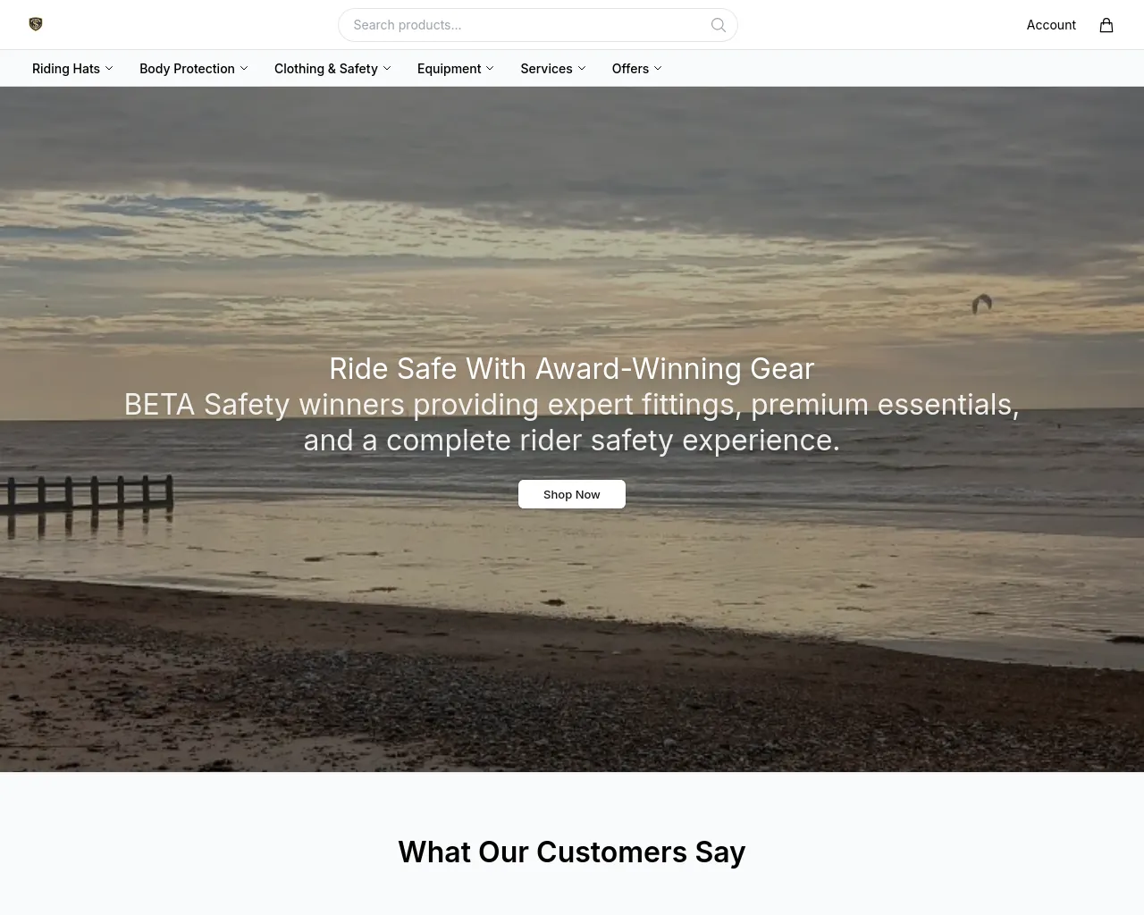 Screenshot of a2bsafetycenter.shop