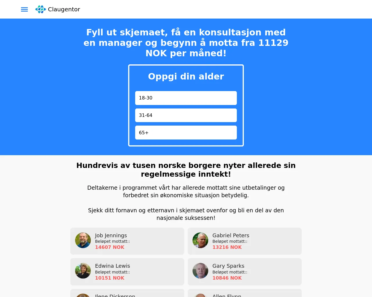 Screenshot of claugentor.net