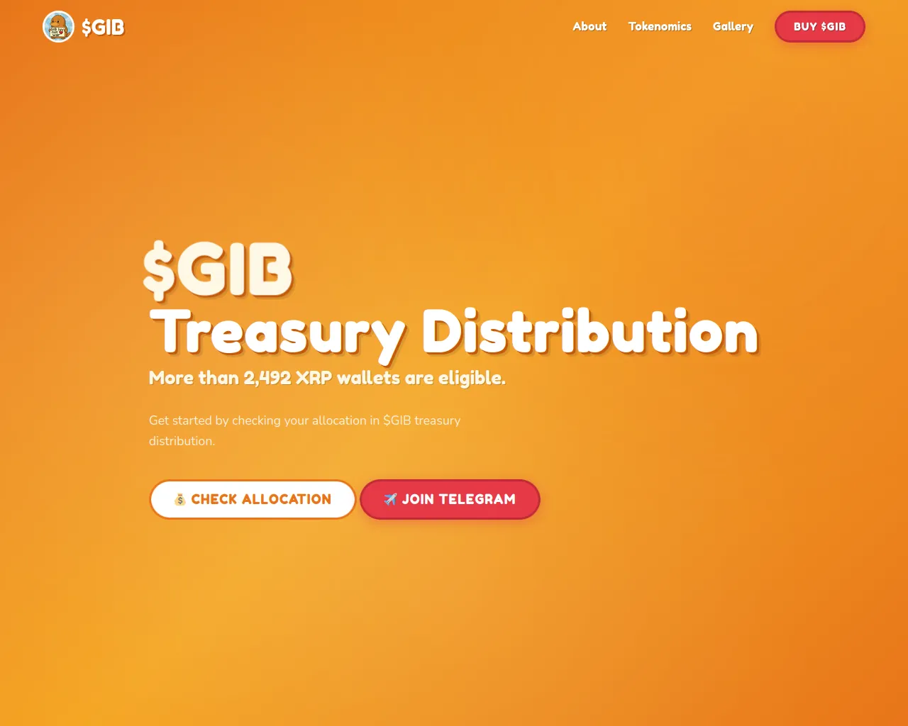 Screenshot of gibxrpl.com