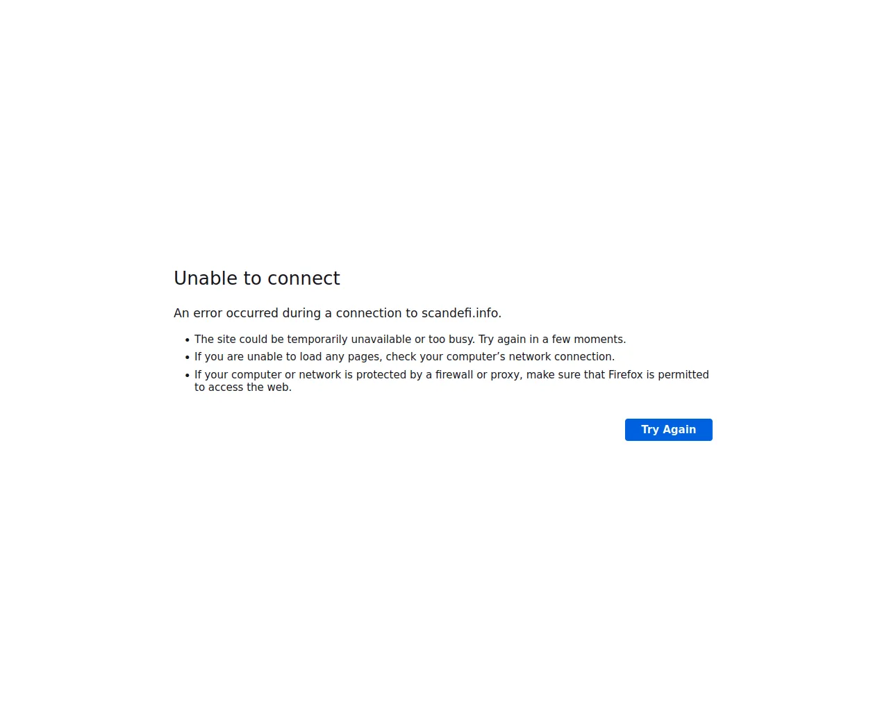 Screenshot of scandefi.info