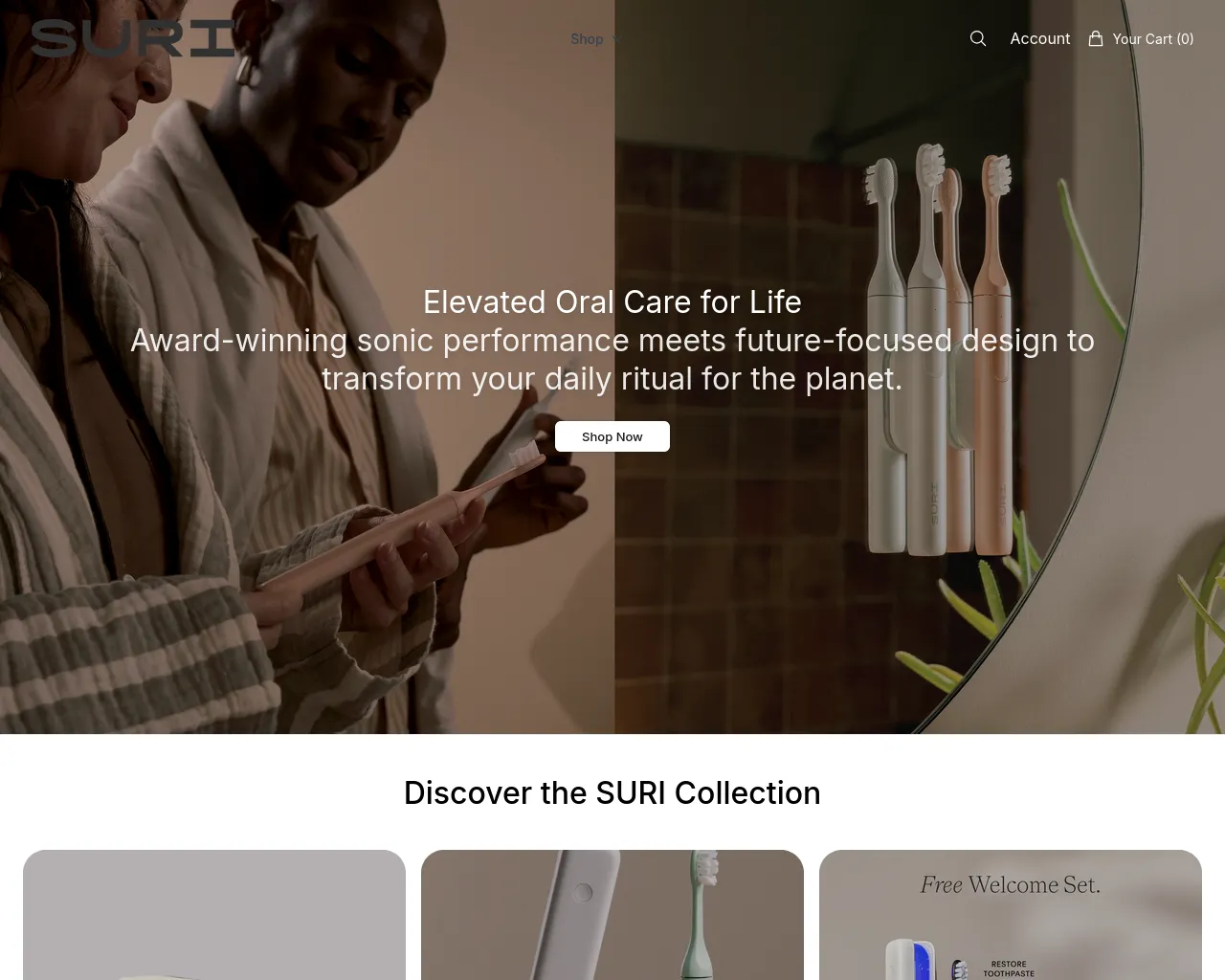 Screenshot of aetherglow.shop