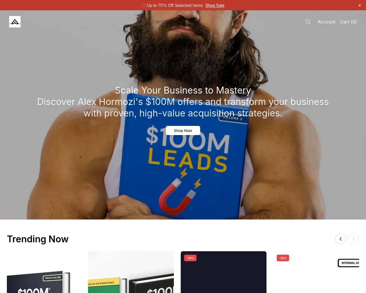 Screenshot of acqly.shop