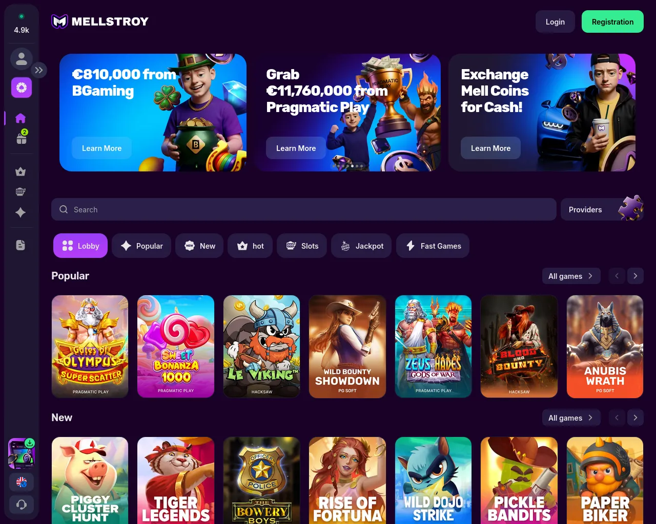 Screenshot of mellgem.com