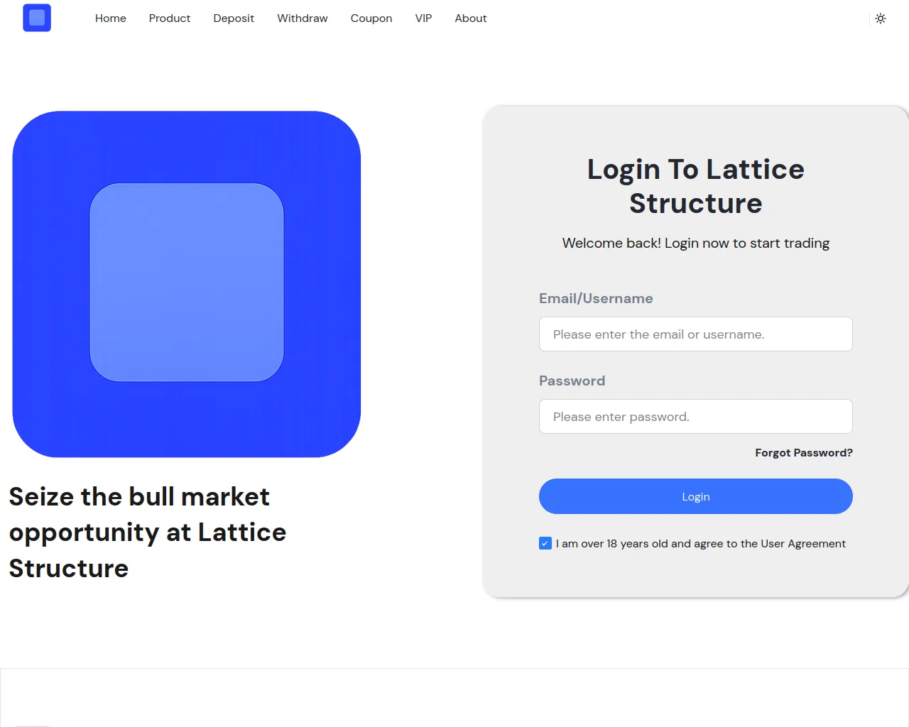 Screenshot of latticeassets.com